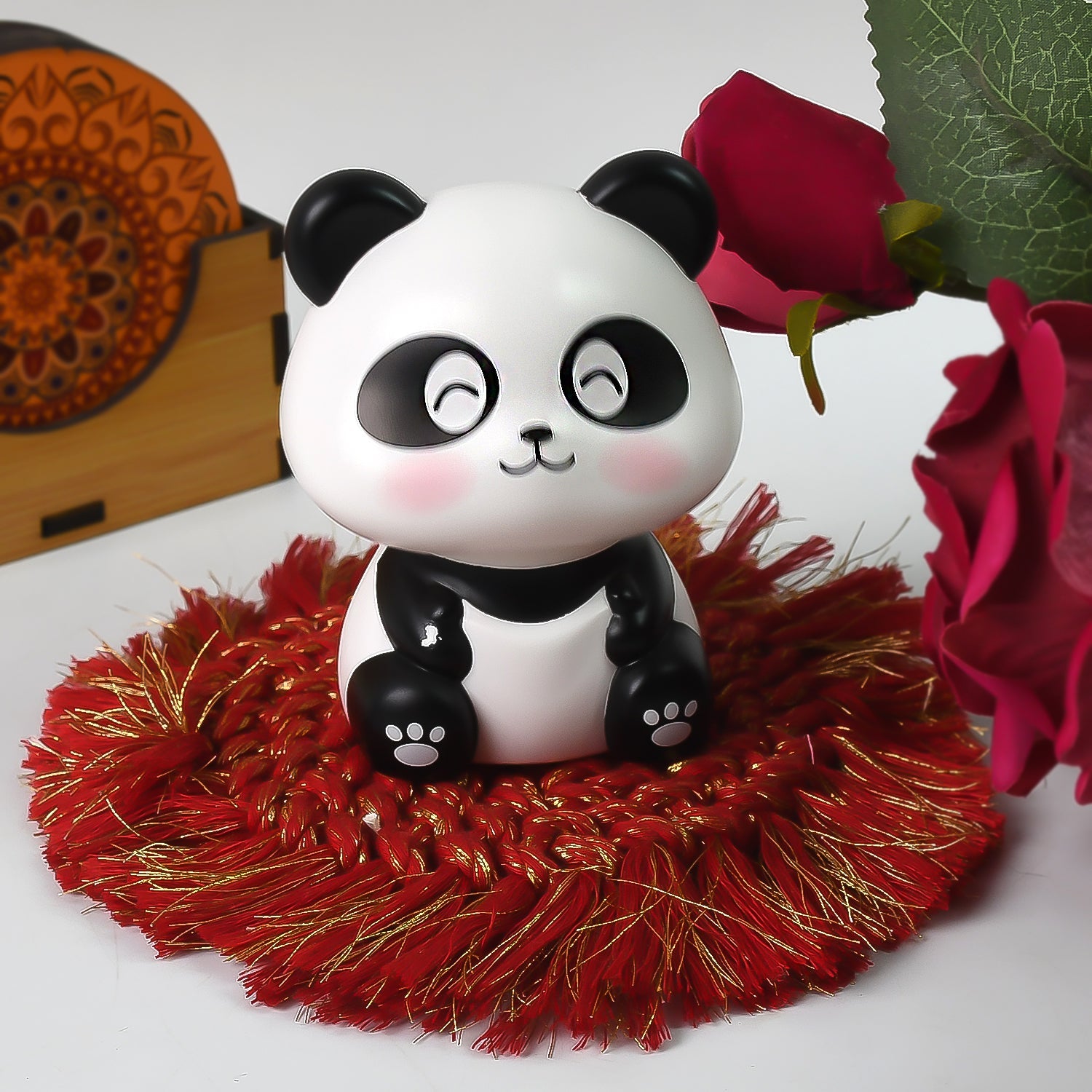 Panda: Solar-Powered Moving Panda Ornament